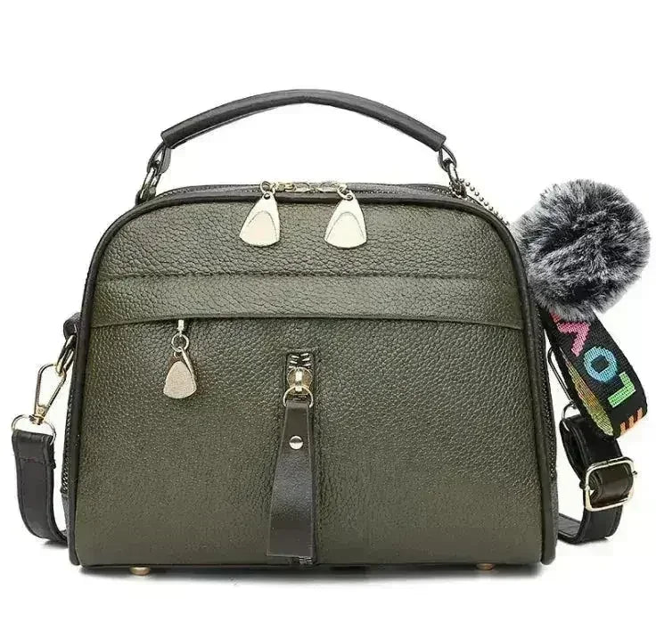 PU Leather Fashion Sweet Ladies' Messenger Bag