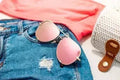 Pink Gold High Quality Unisex Aviator Sunglasses