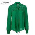 Embroidery Long Sleeve Summer Spring Hollow Out | Femstylo