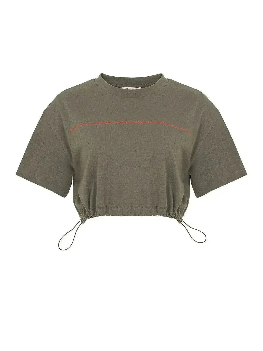 Round Neck Crop Top