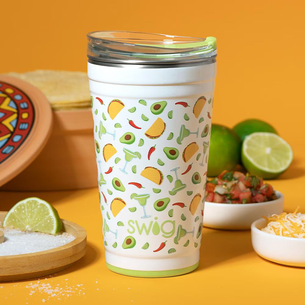 Swig Taco Night Party Cup 24oz