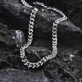 VNOX Cuban Chain Necklace - Stainless Steel 5/6/8mm - Unisex Waterproo