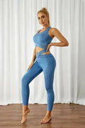 Sports Bra and Leggings Set
