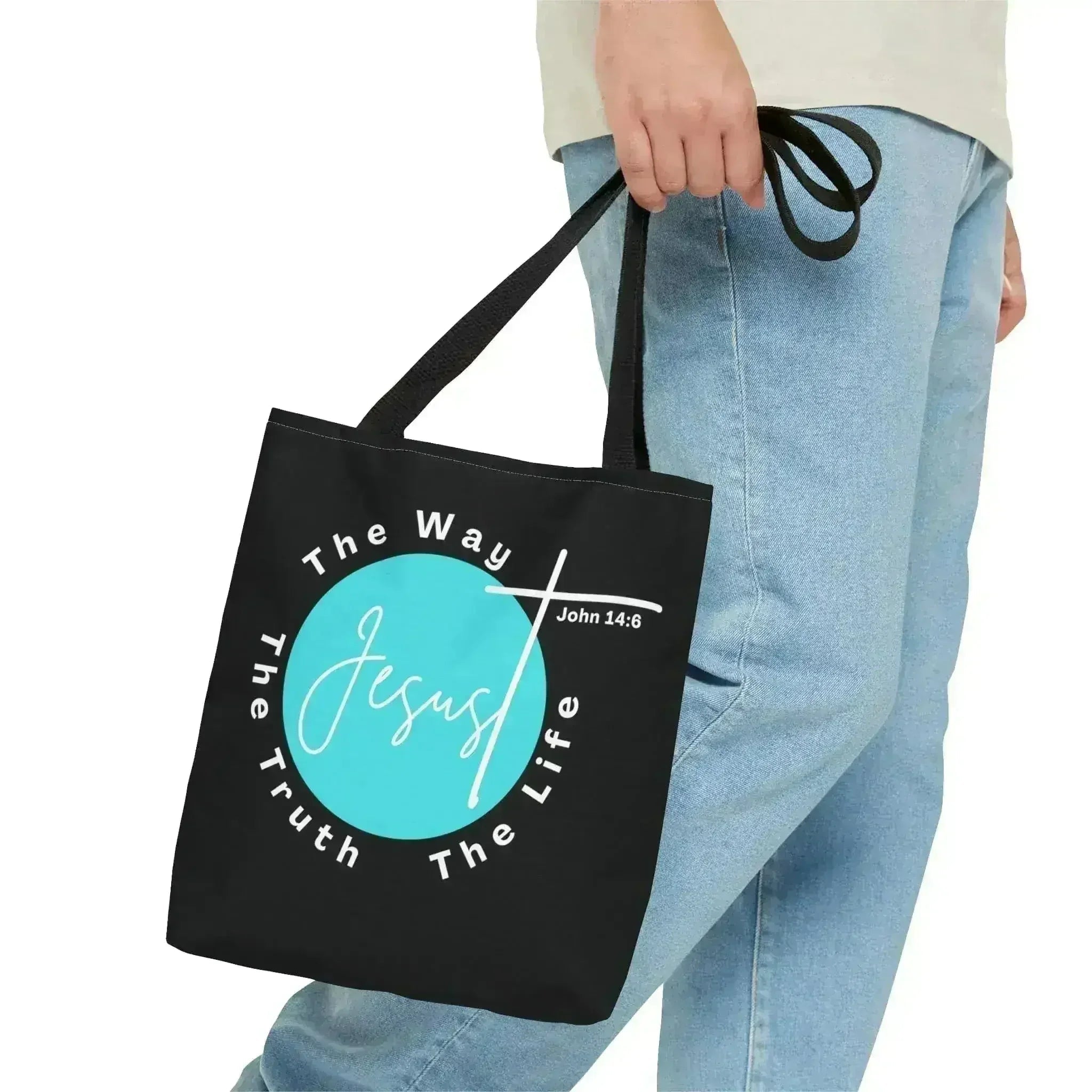 Large Tote Bag the Truth the Way the Life