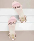 Women Pink Heels Sandal