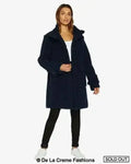 Julie High Neck Borg Teddy Coat