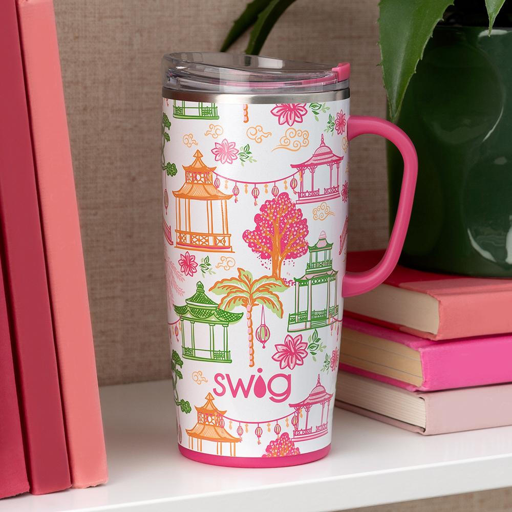 Swig Pagoda Paradise Travel Mug 22oz