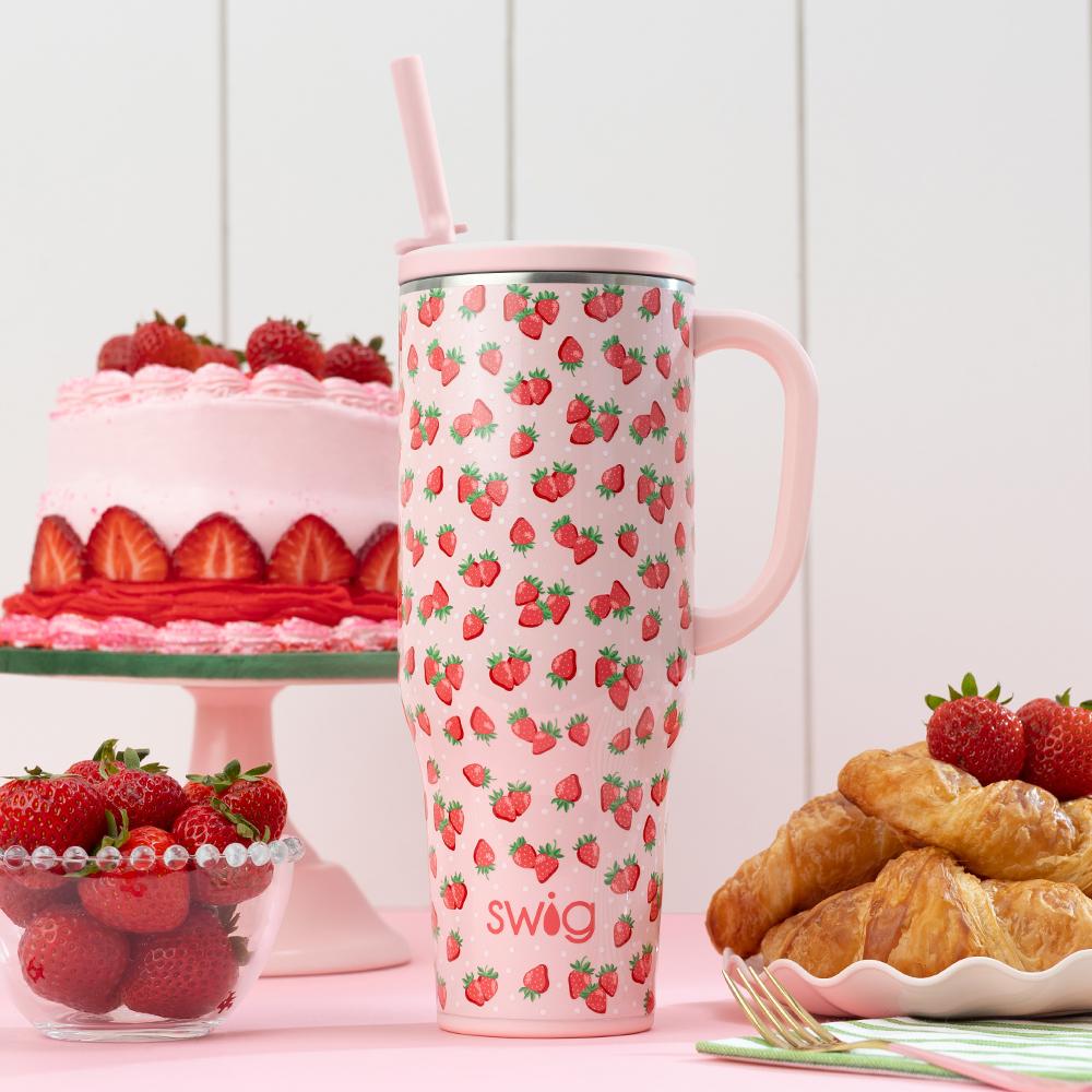 Swig Strawberry Shortcake Mega Mug 40OZ
