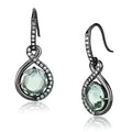TK2821 - IP Light Black  (IP Gun) Stainless Steel Earrings with